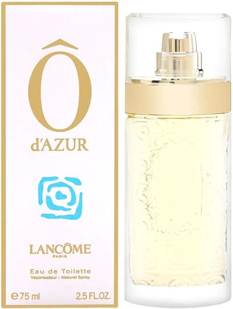 dior o d'azur|Lancôme Ô d' Azur Eau De Toilette, 2.5 oz .